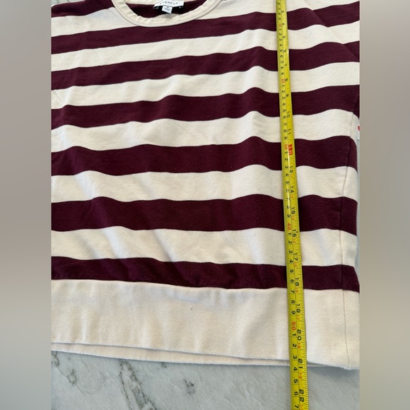 Evereve Maroon and Cream Knit Top - Picture 6 of 6